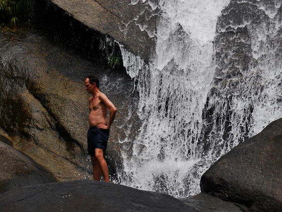 Aber in den verschiedenen Becken konnte man sich herrlich erfrischen.