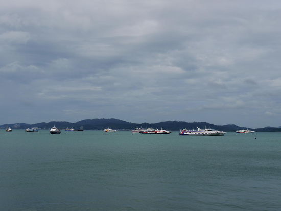 Aussicht auf den Hafen.