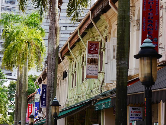 Rund um die Moschee.