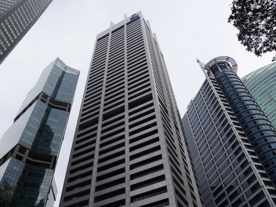 Mitten im Finanzdistikt.