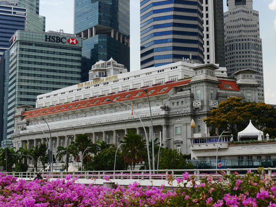 Das Fullerton Hotel, untergebracht im alten Postgebäude.