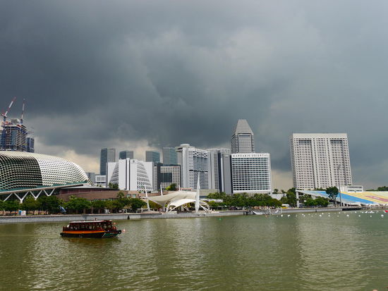 Blick über die Bay.