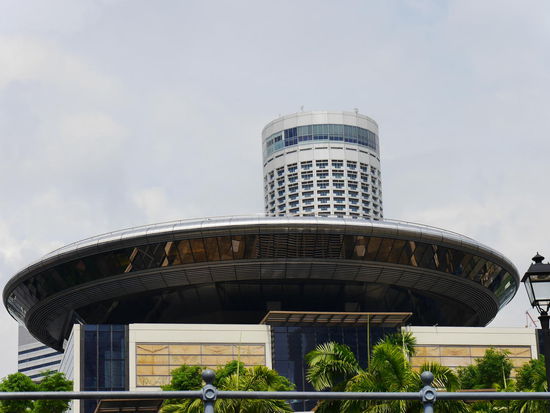 Der neue, von seiner Architektur an ein Raumschiff erinnernder, Supreme Court.