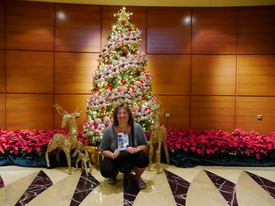 Ein Wehnachtsbaum voller Teddybären. Der Renner!! Für ein Foto bitte hinten anstellen.
