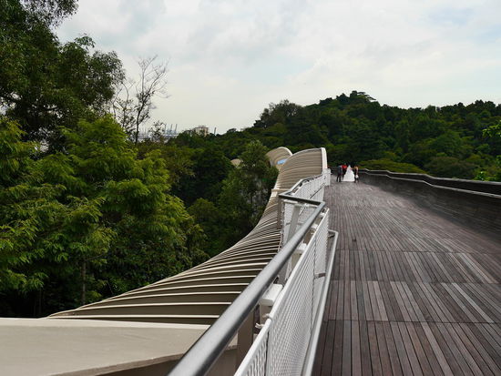 Hochzeitspaar zum Fotoshooting.