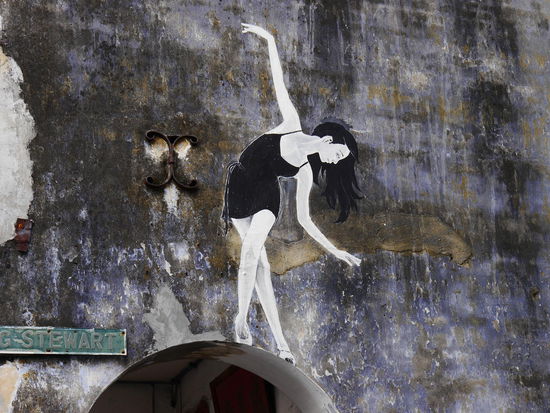 Streetart in George Town