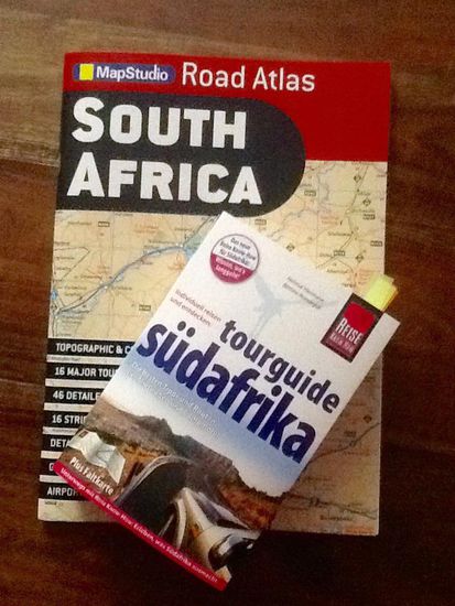 ... und die Hilfsmittel, um auf dem rechten Weg zu bleiben, der in diesem Falle der Linke ist....