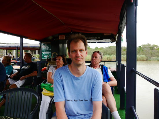 Hippo-Tour. Leider im Regen mit Gewitter.