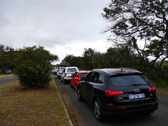 Gate in den Wetland NP. Die Einfahrt ist auf 120 Autos am Tag limitiert.