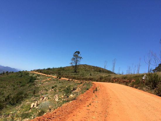 Eben noch Highway nun Schotterpiste
