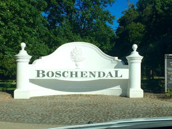 Weingut Boschendal - das Mondänste
