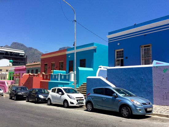 Die bunten Häuser von Boo Kap