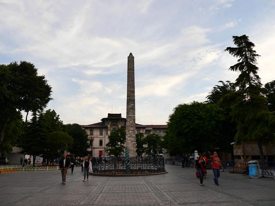 Hippodrom mit Obelisk und Schlangensäule