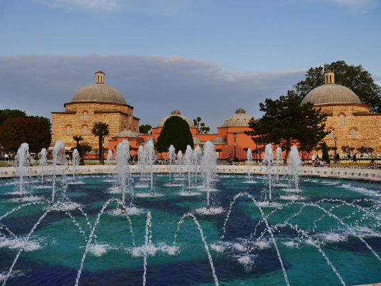 Das mondäne Hammam am Platze