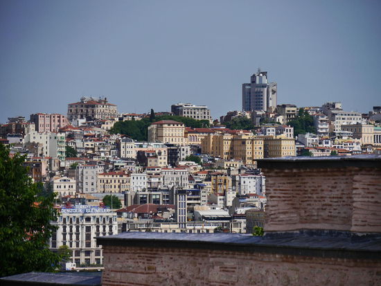Von der Palastterrasse aus gesehen...