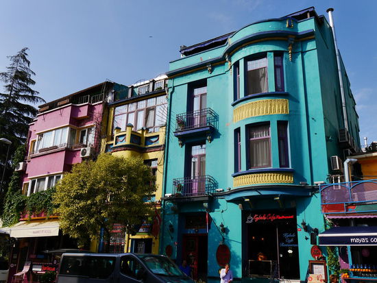 Schöne Häuser in unserer Straße