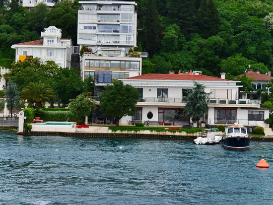 da wo die Reichen und Schönen wohnen.....