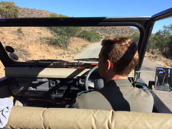 Shawn der Ranger und Gepardenaufspürer