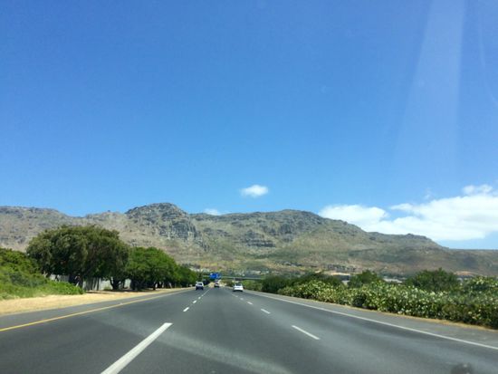 Auf dem Weg nach Constantia