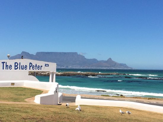 Mittagessen mit Blick auf den Tafelberg