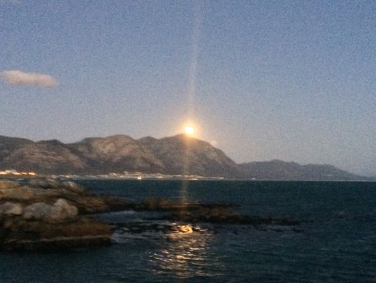 Der Mond ist aufgegangen...