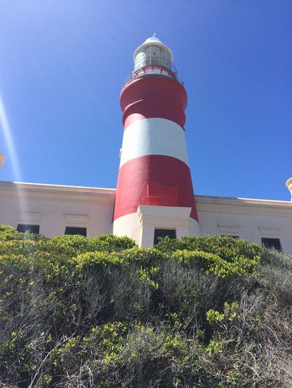 Leuchtturm in Cape Agulhas