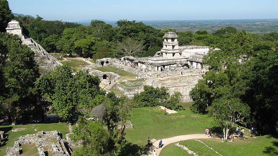 Aussicht vom Tempel des Kreuzes
