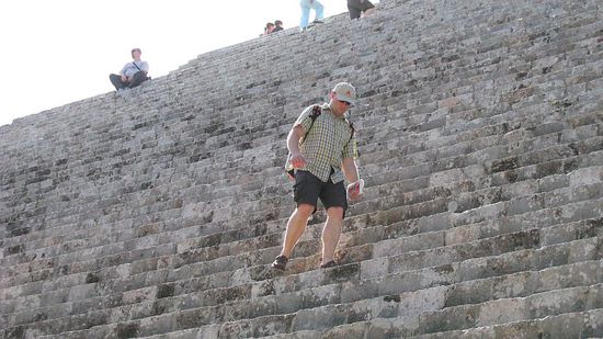 Treppensteigen bei 30°C, puh