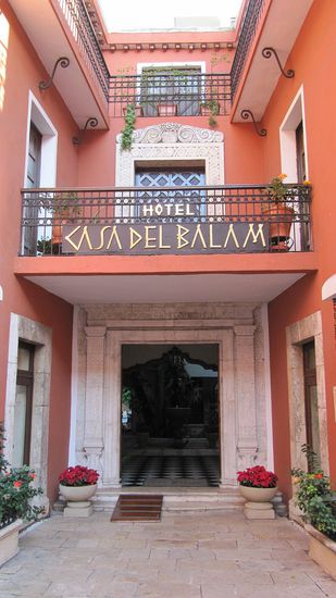 Hotel Casa del Balam im Zentrum von Merida