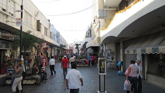 In den engen Straßen Meridas