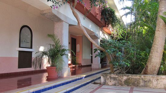 Unser Zimmer am Pool