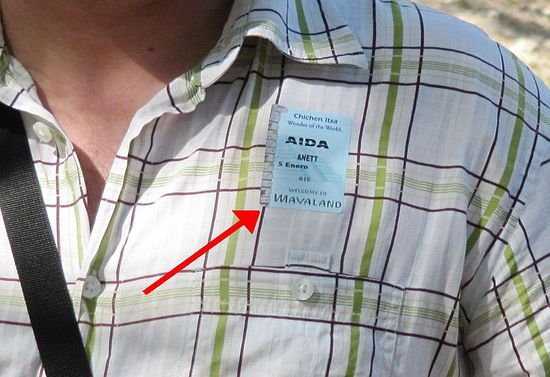 Pauschaltouristen-Tatoo 