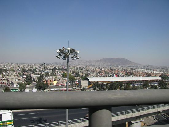 Mexiko-City, so weit das Auge blicken kann