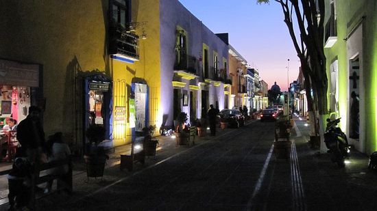 Abendliche Stimmung in den Gassen
