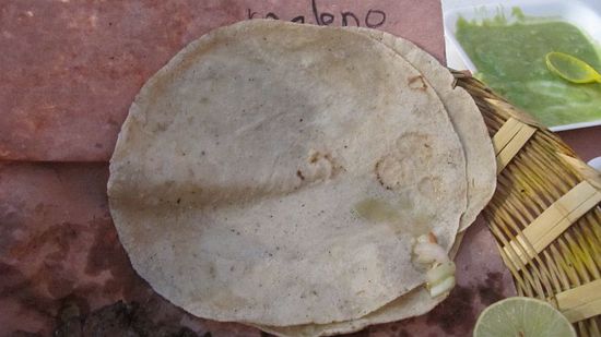 1. Tortillas auslegen