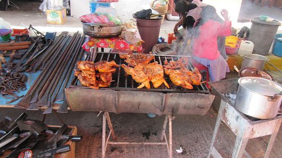 Ganz extrem lecker: Pollo vom Grill