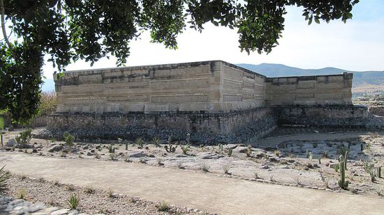 Mitla, die Grupo de las Columnas