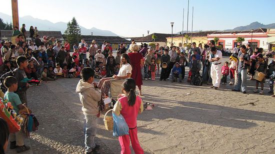 Comedy auf dem Zócalo und...