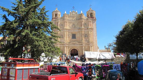 Die Kirche Santo Domingo mit ihrer einzigartigen Fassade