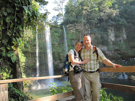 Die Wasserfälle von Misol-há