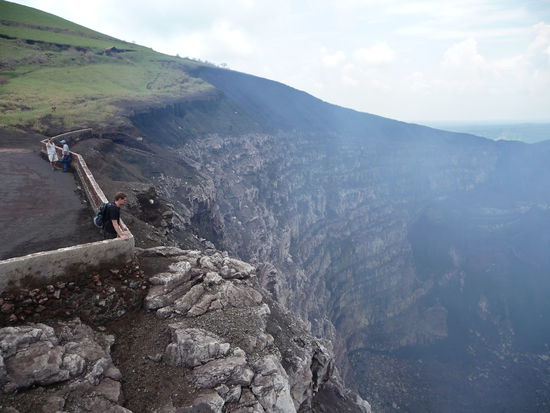 Wenn es ordentlich raucht, kann man dort nicht zu lange stehen bleiben.