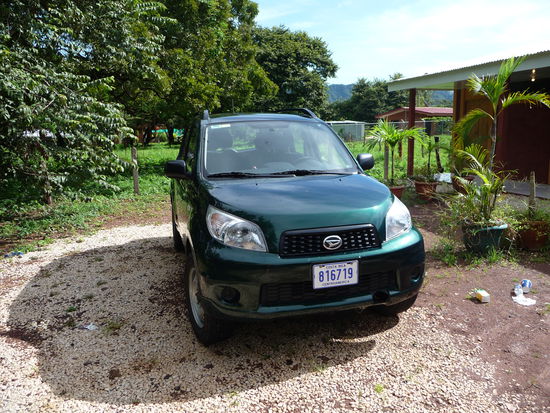 Unser kleine grüne Flitzer mit Allradantrieb