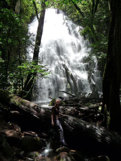 Wasserfall, den es nur zur Regenzeit gibt