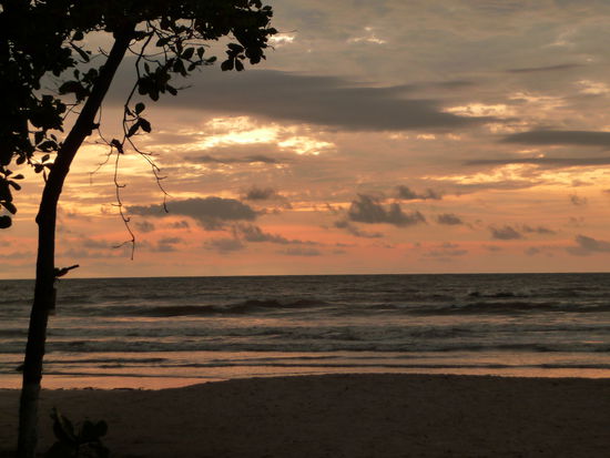 Schöne Abendstimmung in Tamarindo
