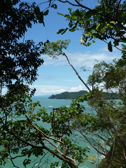schöne Aussichten im Nationalpark Manuel Antonio