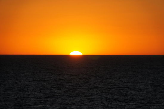 jeden Tag ein Sonnenuntergang