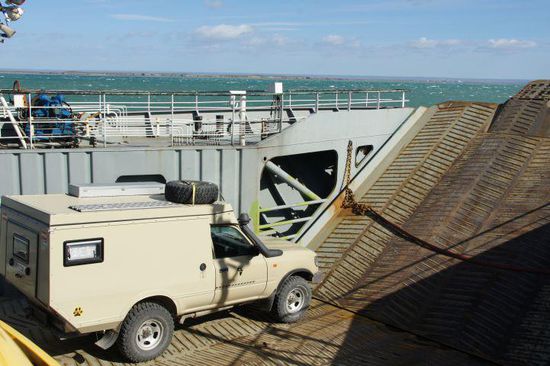 Da war es stürmisch 