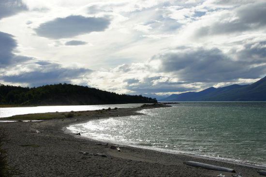 Die ersten Berge und Seen