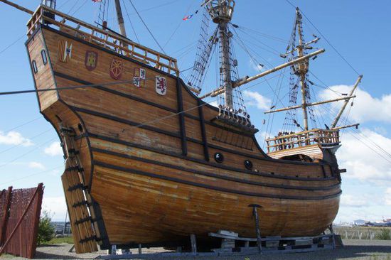 Ein weiteres Erlebniss, der originalgetreue Nachbau der Nao Viktoria ein Dreimaster mit dem Magelan die Welt umsegelte, für uns nicht vorstellbar wie man über Jahre auf so einem einfachen Schiff überleben konnte.