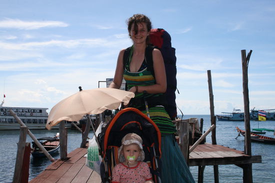 Byebye Island!
Am Pier von Koh Tao